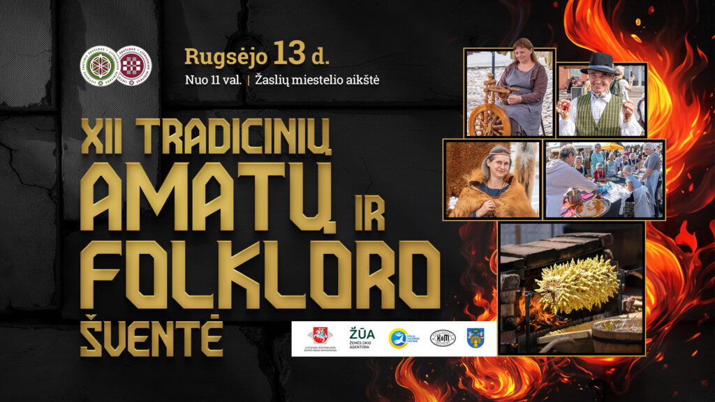 Tradicinių amatų ir folkloro šventė: Rugsėjo 13-ąją Amatų diena Žasliuose – bendradarbiavimo ir tradicijų šventė