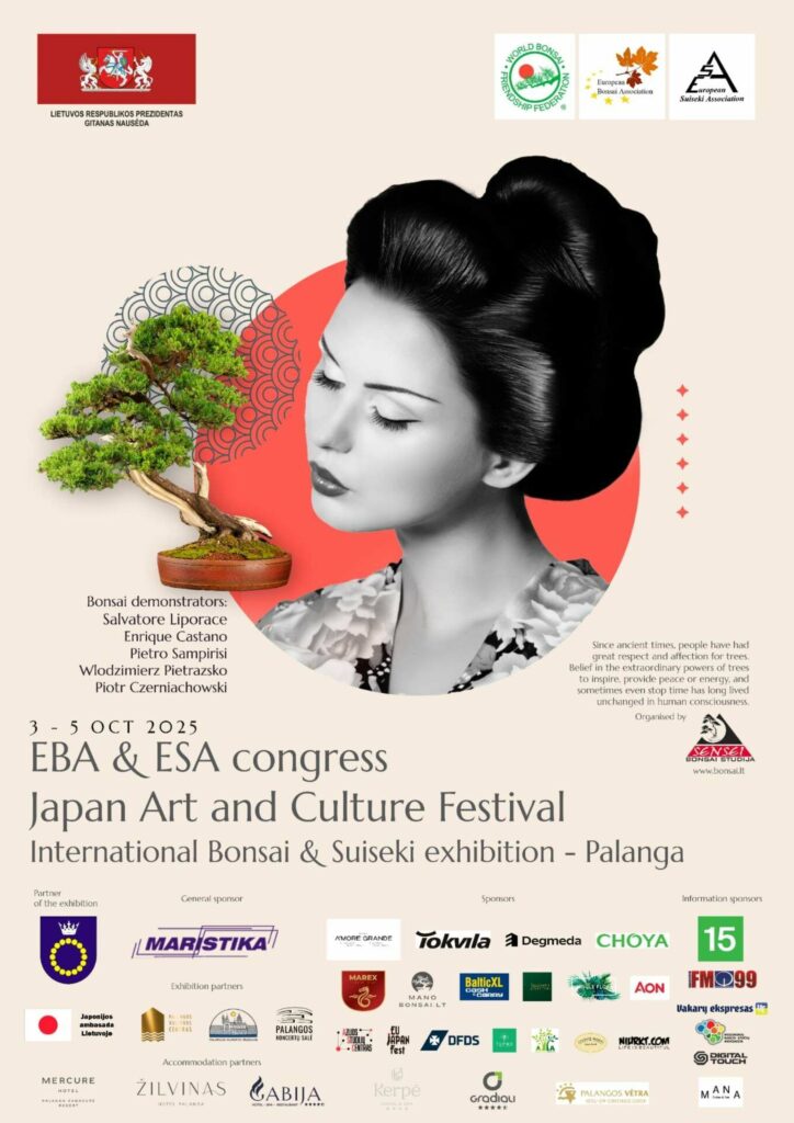 Festivalis: Palangoje – didžiausias Baltijos šalyse bonsai ir Japonijos kultūros renginys