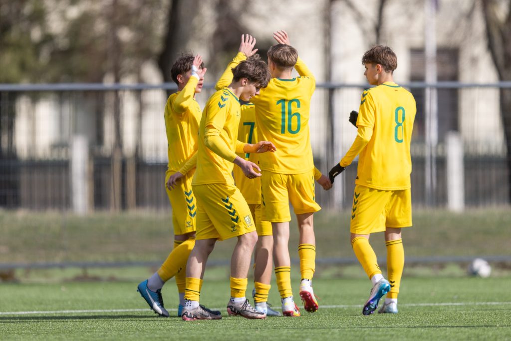 Vaikinų U15 rinktinė varžysis UEFA „Development turnyre Bulgarijoje