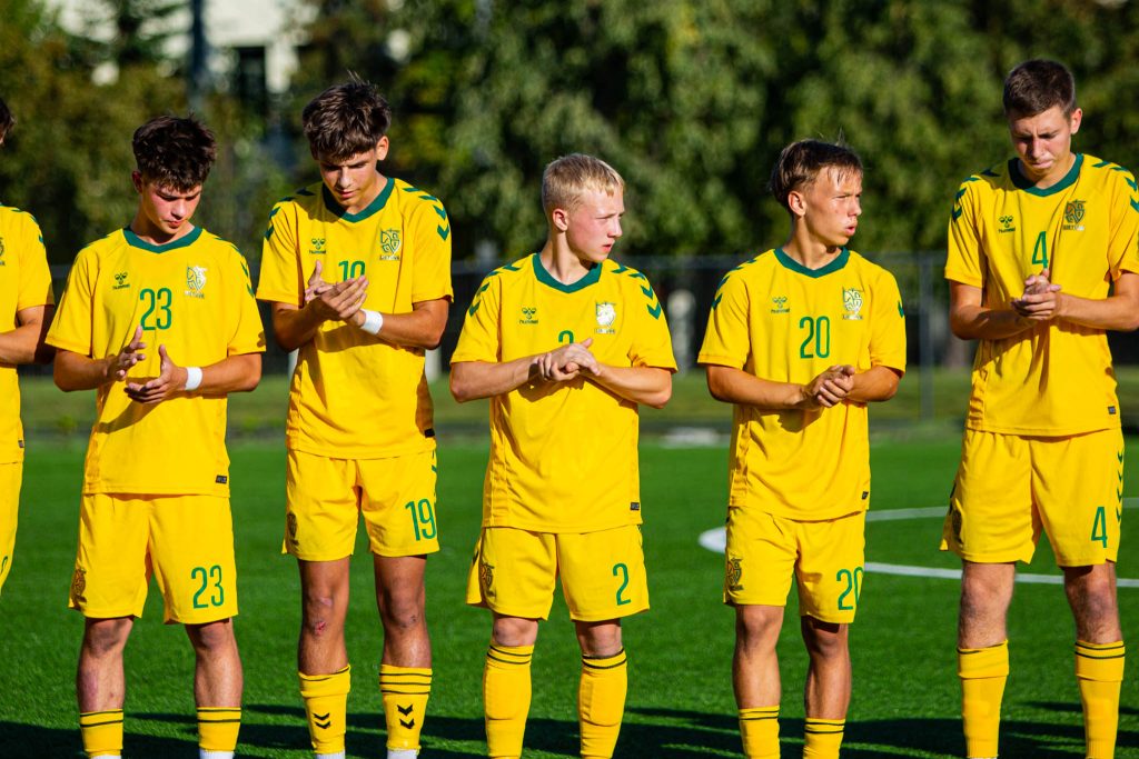 Vaikinų U16 rinktinė Kaune dukart sužais prieš Latvijos bendraamžius
