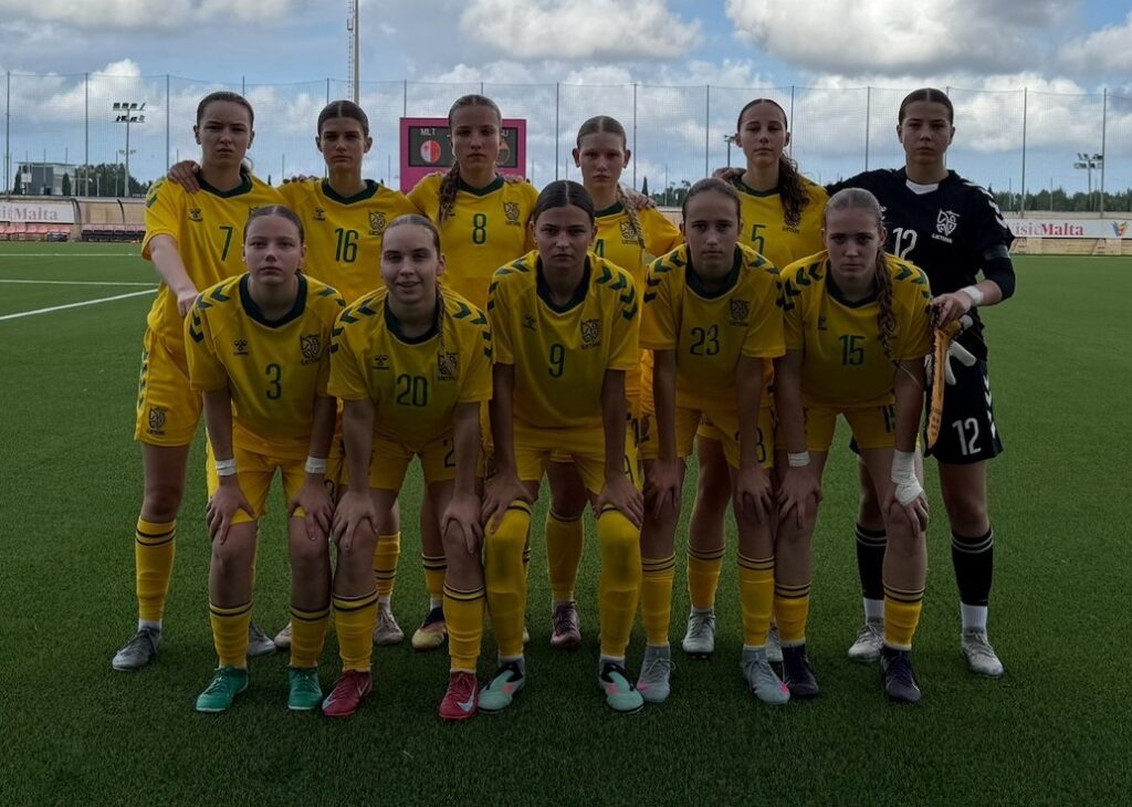 Merginų U17 rinktinė pergalingai pradėjo Europos čempionato atranką