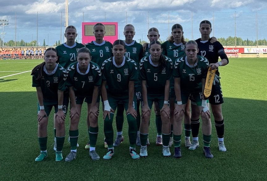 Merginų U17 rinktinė atrankos turnyre neprilygo Švedijai