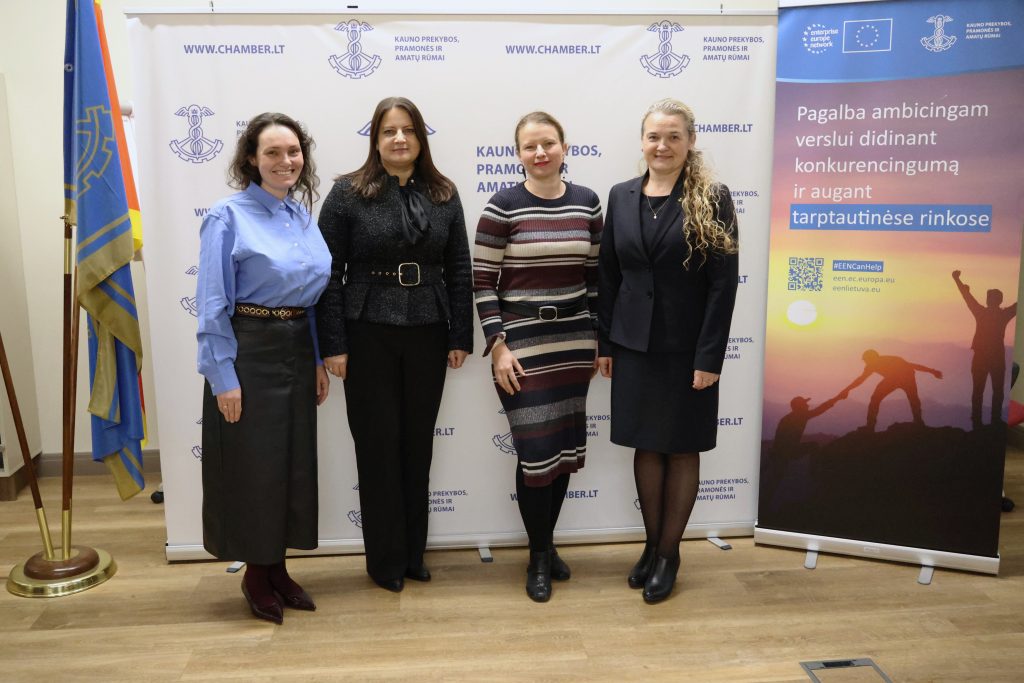 SOLVIT atstovės vizitas Kauno prekybos, pramonės ir amatų rūmuose: siekiama glaudesnio bendradarbiavimo su Enterprise Europe Network – chamber.lt