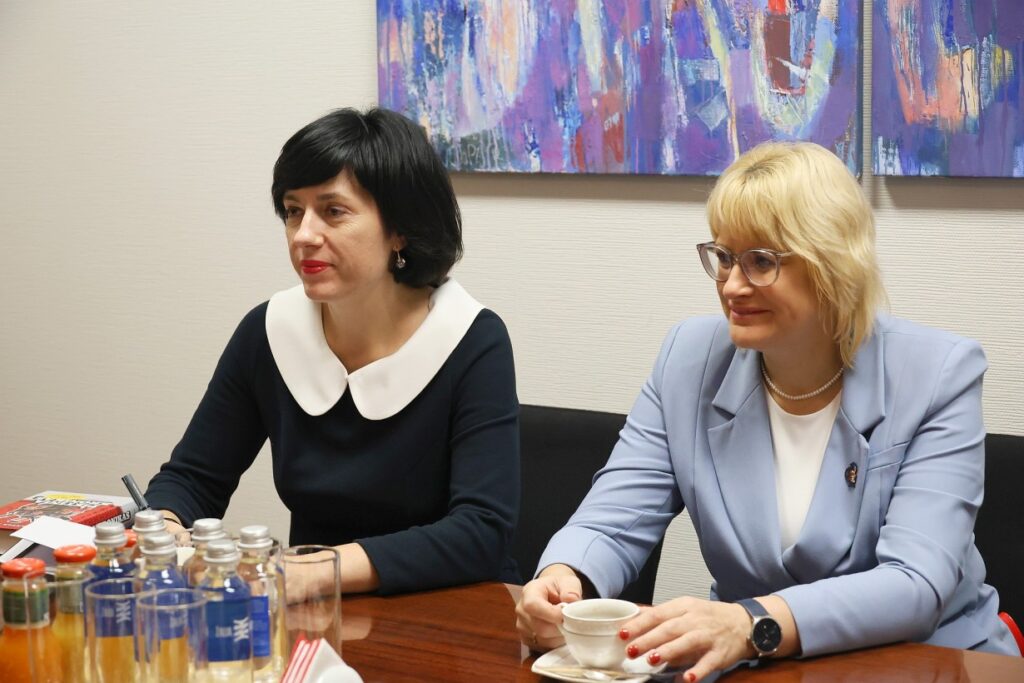 Su kultūros ministre aptartos kultūros srities aktualijos