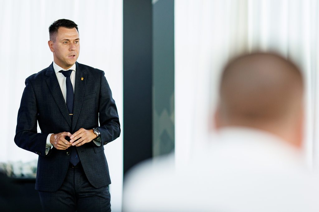 E. Stankevičius: „Galėsime Europai ir pasauliui save pristatyti kaip futbolo šalį“