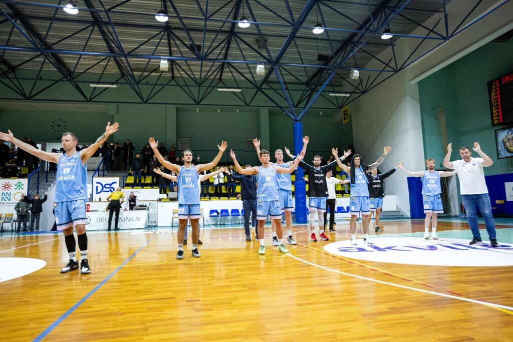 „Akvilė“ išsiveža pergalę iš Joniškio