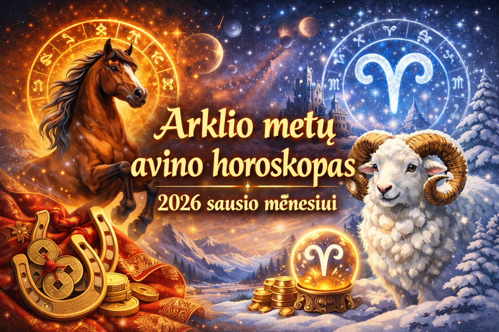 Avino horoskopas sausio mėnesiui 2026 metams