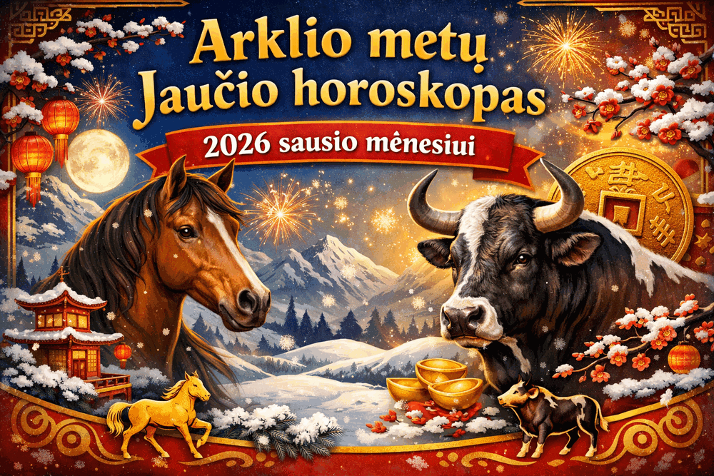 Jaučio horoskopas 2026 sausio menesiui