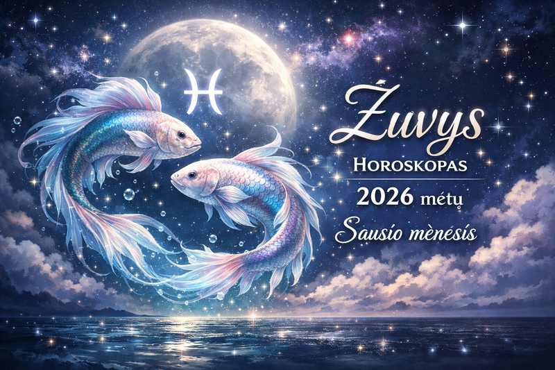 Zuvys horoskopas 2026 metų sausio mėnesiui