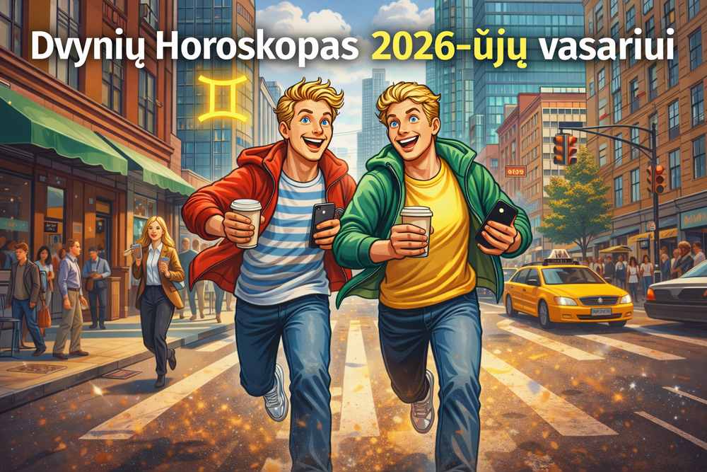 Dvynių Horoskopas 2026-ųjų vasariui_