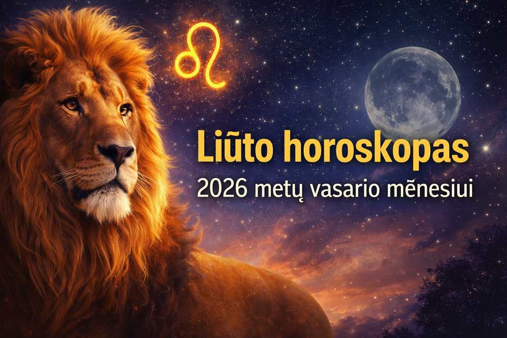 Liūto horoskopas 2026 metų vasario mėnesiui