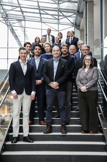 NeurotechEU aljanso atstovų vizitas Lietuvos sveikatos mokslų universitete