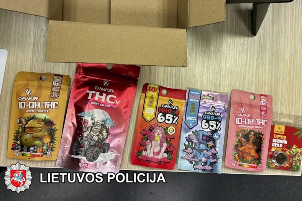 Klaipėdoje sulaikytas vyras įtariamas narkotinių medžiagų kontrabanda