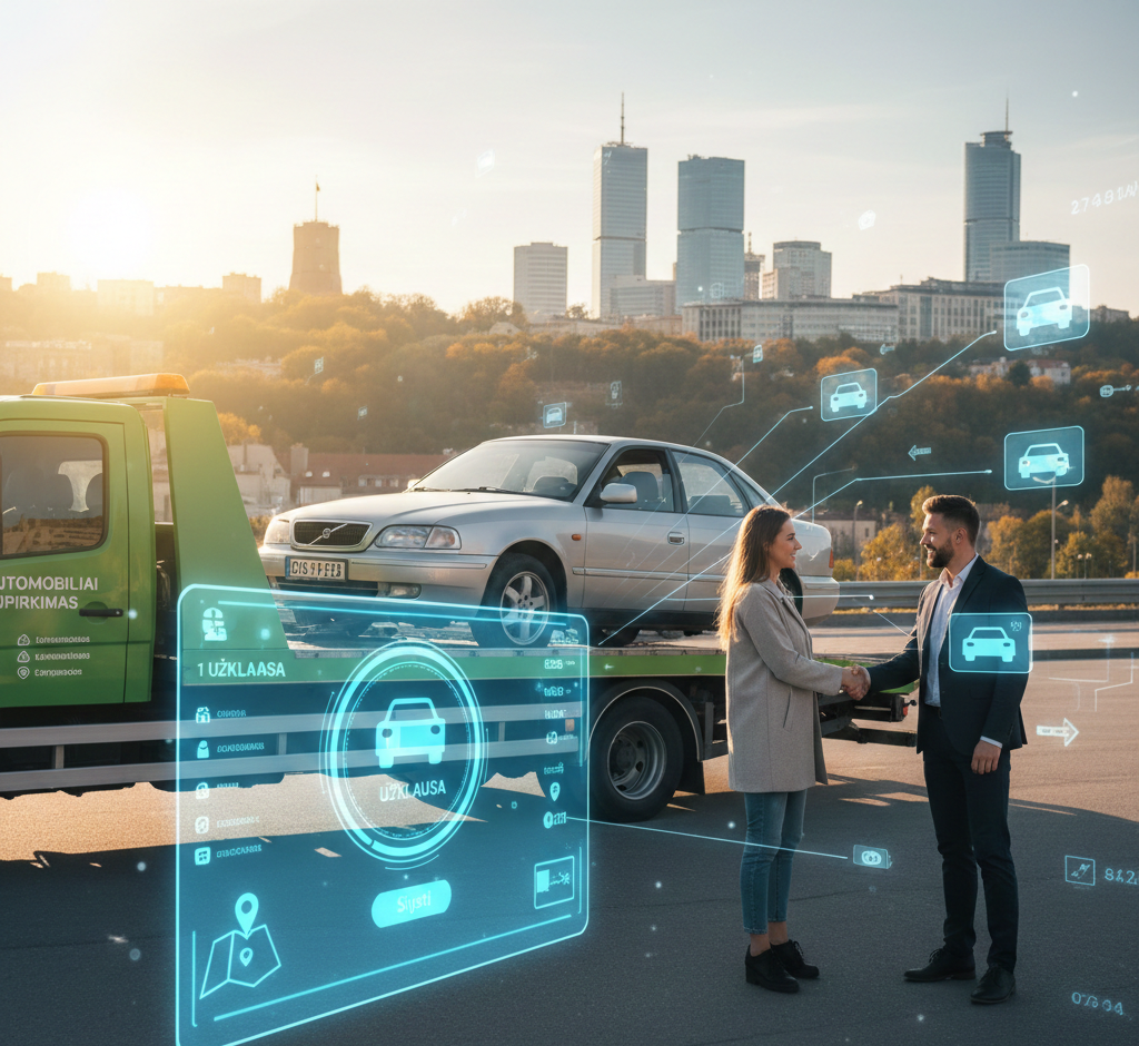 Nauja platforma automobiliusupirkejai.lt siūlo skaidrų automobilių pardavimo aukcioną