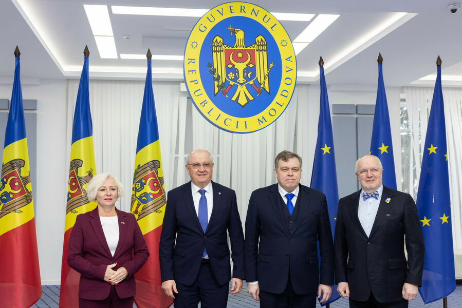 Seimo Pirmininkas Juozas Olekas vizito Moldovoje metu susitiko su šalies vadovybe