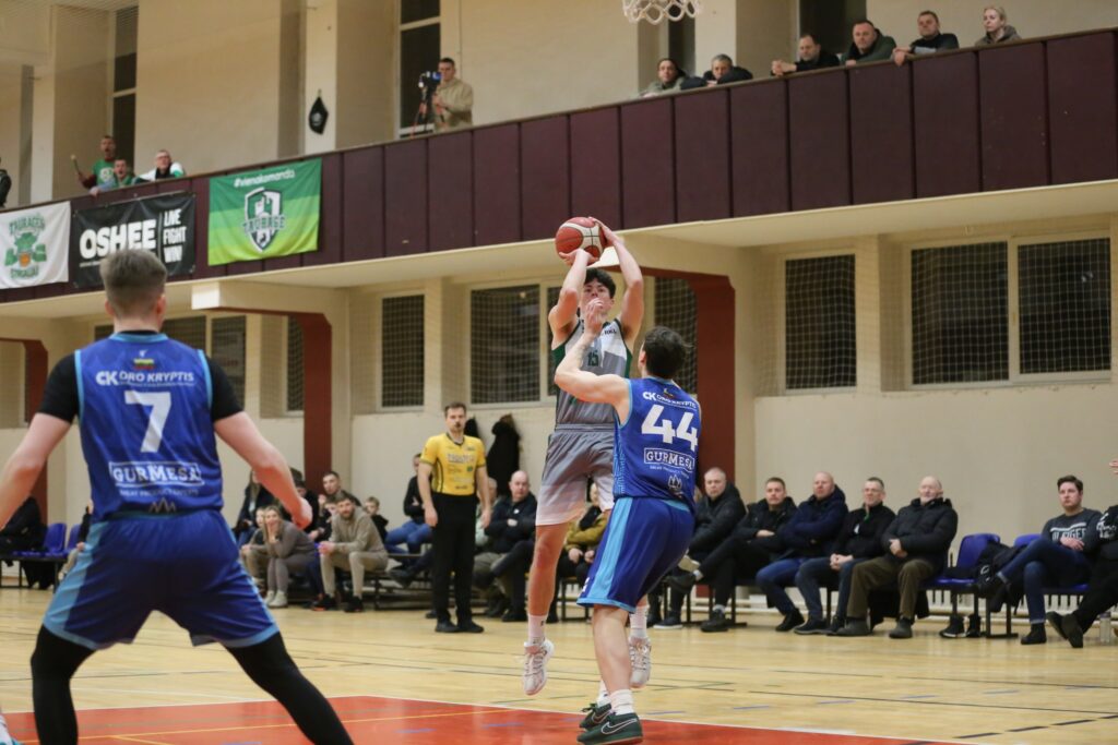 Dramatiška RKL A diviziono kova Joniškyje: „Delikatesas“ nusileido „Tauragei“