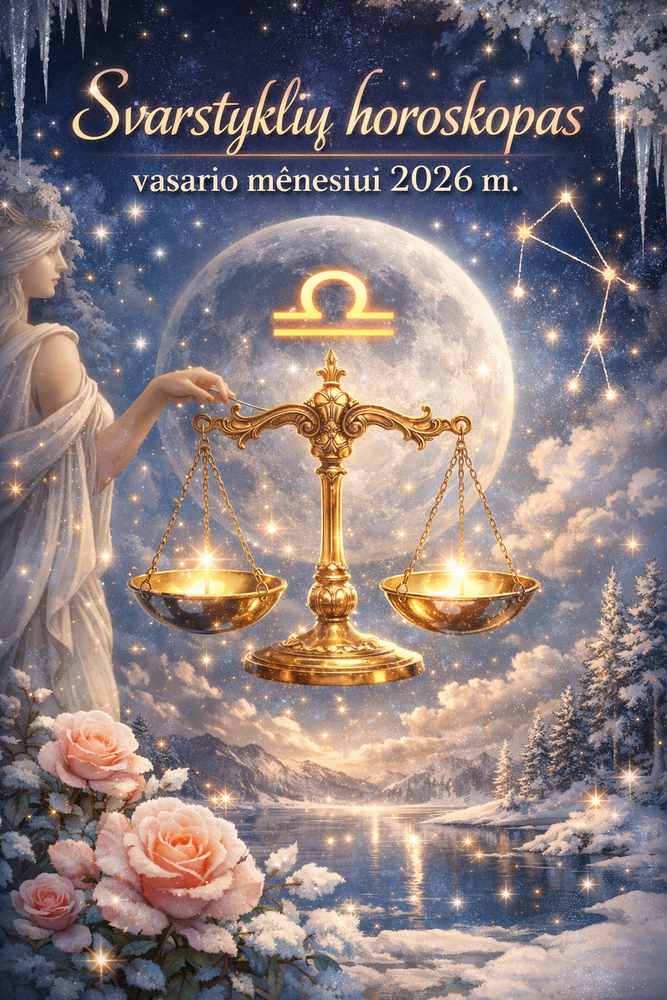 Svarstyklių horoskopas: 2026-ųjų vasaris