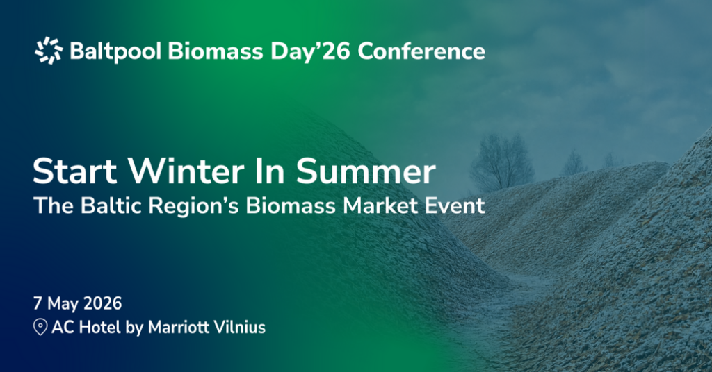 Vilniuje vyks „Baltpool Biomass Day ’26“