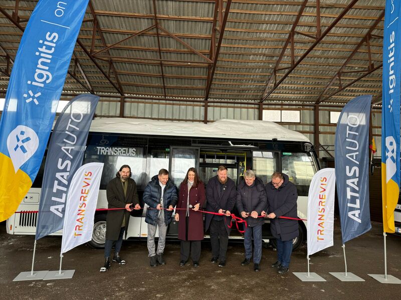 „Transrevis“ įsigijo 15 elektrinių autobusų, kurie kursuos Šiaulių rajone