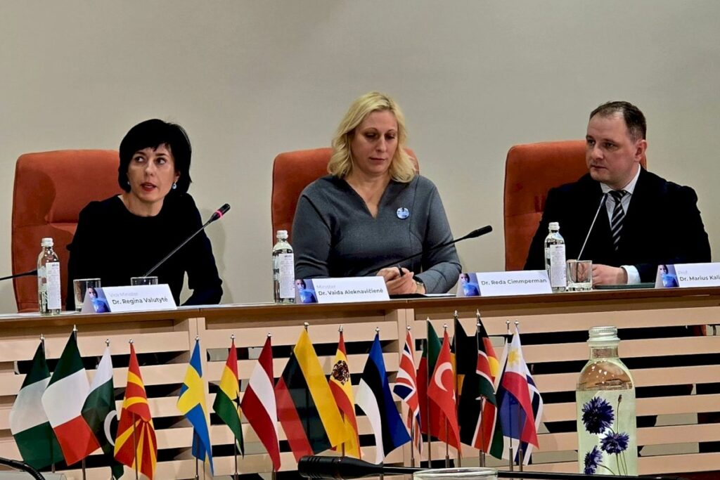 Kultūros ministrė V. Aleknavičienė dalyvavo tarptautinėje konferencijoje apie moteris moksle