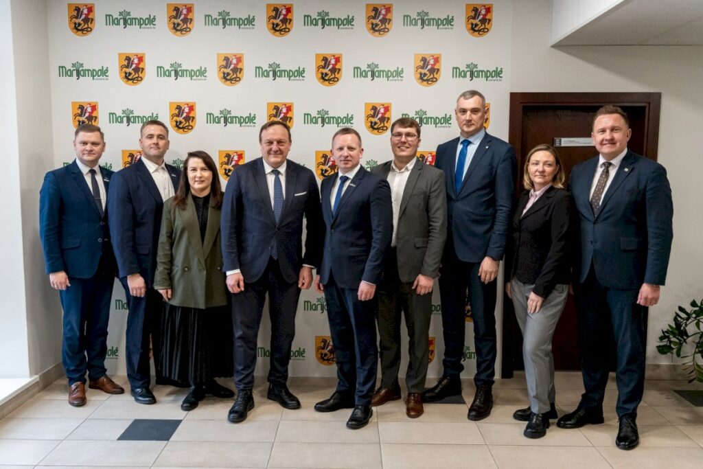 Vidaus reikalų ministras Vladislavas Kondratovičius darbo vizito metu lankėsi Marijampolėje