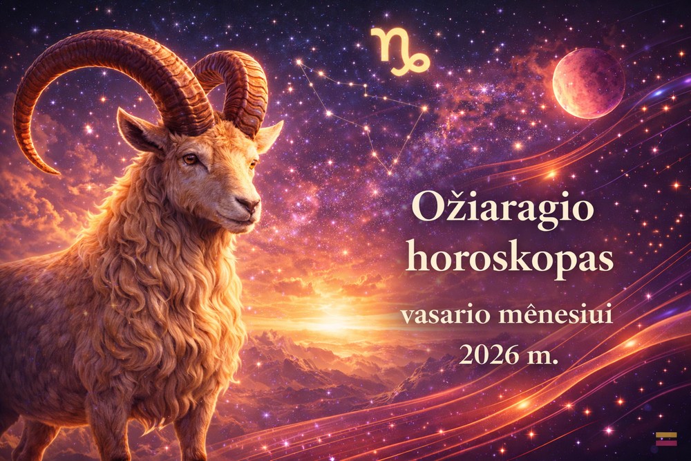 Ožiaragio horoskopas 2026-ųjų vasariui