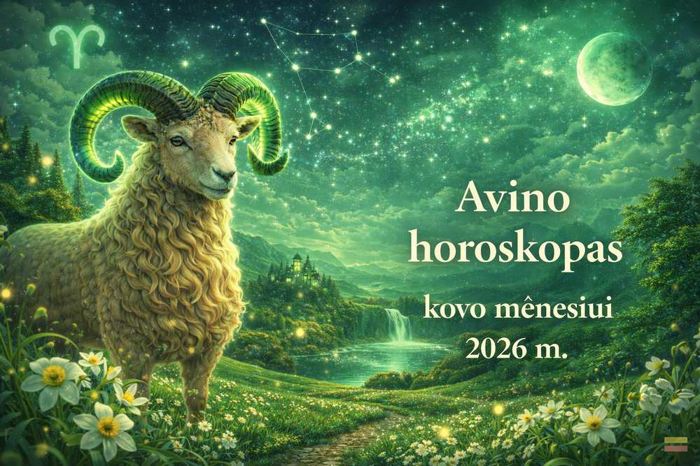 Avino horoskopas 2026-ųjų kovui