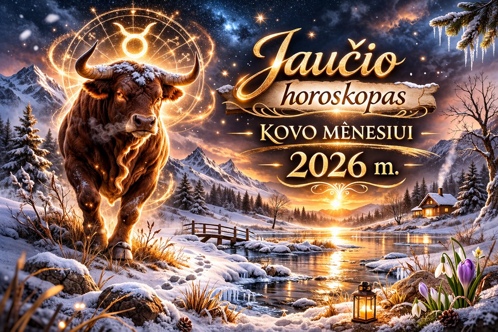 Jaučio horoskopas kovo mėnesiui 2026 m. Jaučio Horoskopas 2026-ųjų kovui