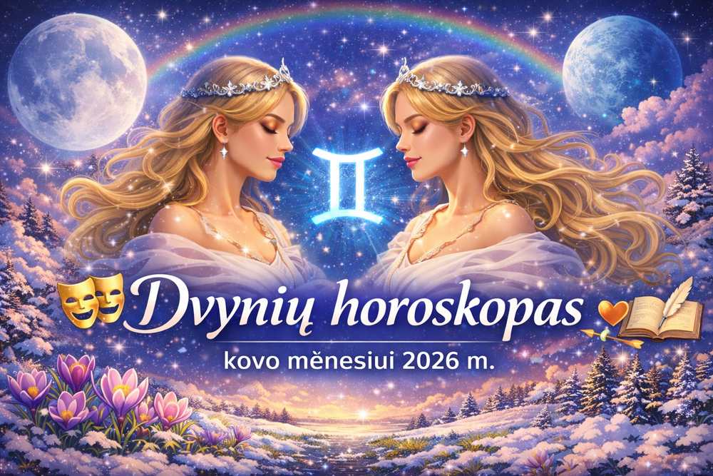 Dvyniu Horoskopas 2026-ųjų kovui