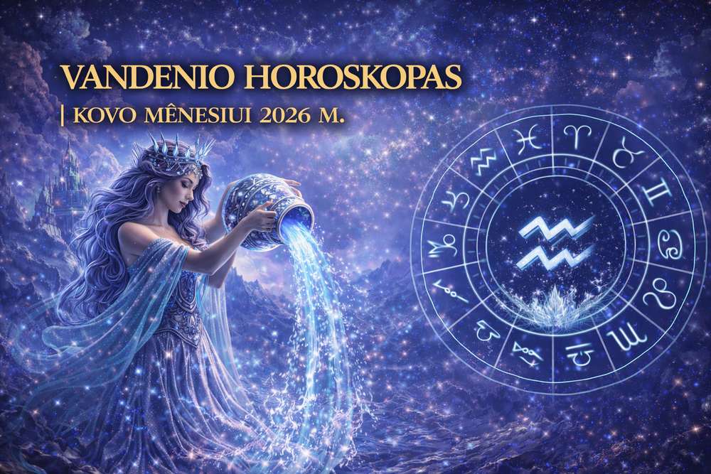 Vandenio horoskopas 2026-ųjų kovui