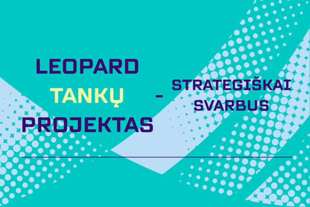 Leopard 2A8“ surinkimo gamyklos projektą