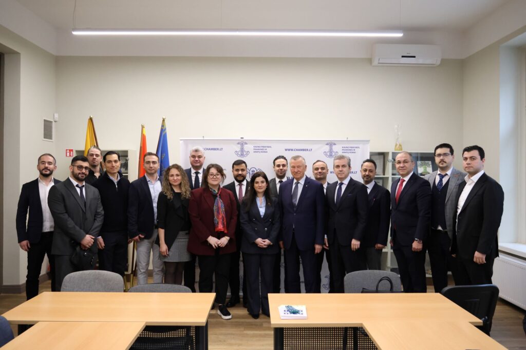 Kauno PPR rūmuose lankėsi Turkijos Respublikos delegacija