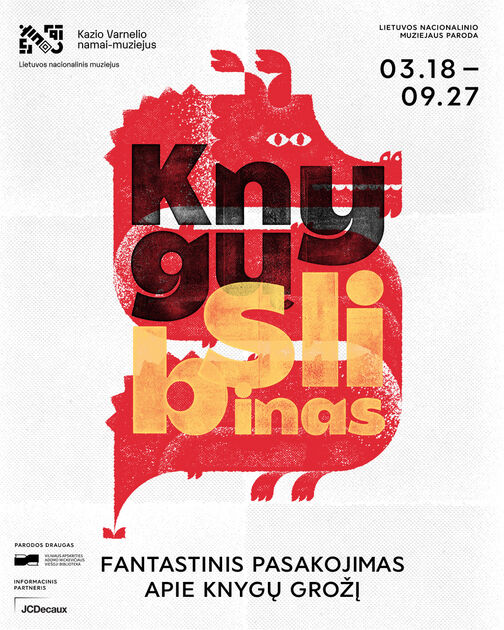 Lietuvos nacionalinis muziejus kviečia į parodą vaikams „Knygų slibinas“