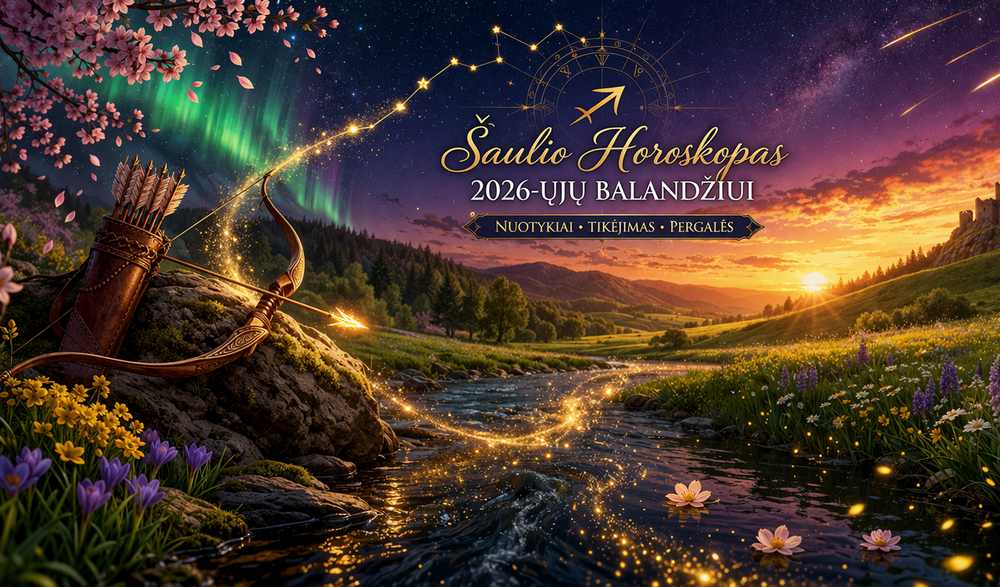 Šaulio horoskopas balandzio menesiui 2026 m.