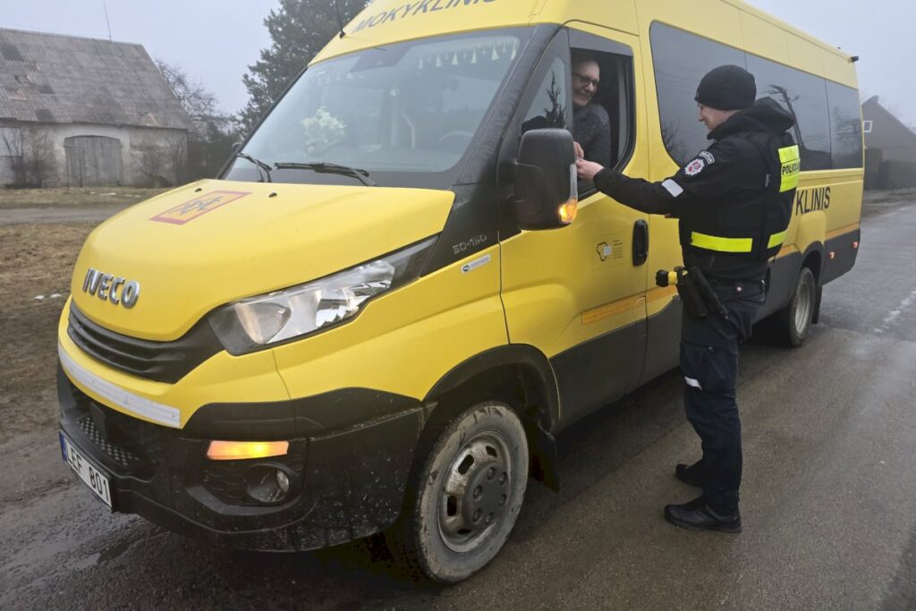 Lietuvos keliuose policija vykdė prevencinę priemonę „Saugos diržai“