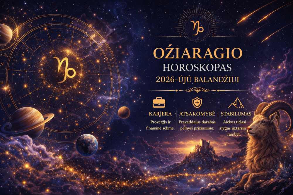 Ožiaragio horoskopas balandzio menesiui 2026 m