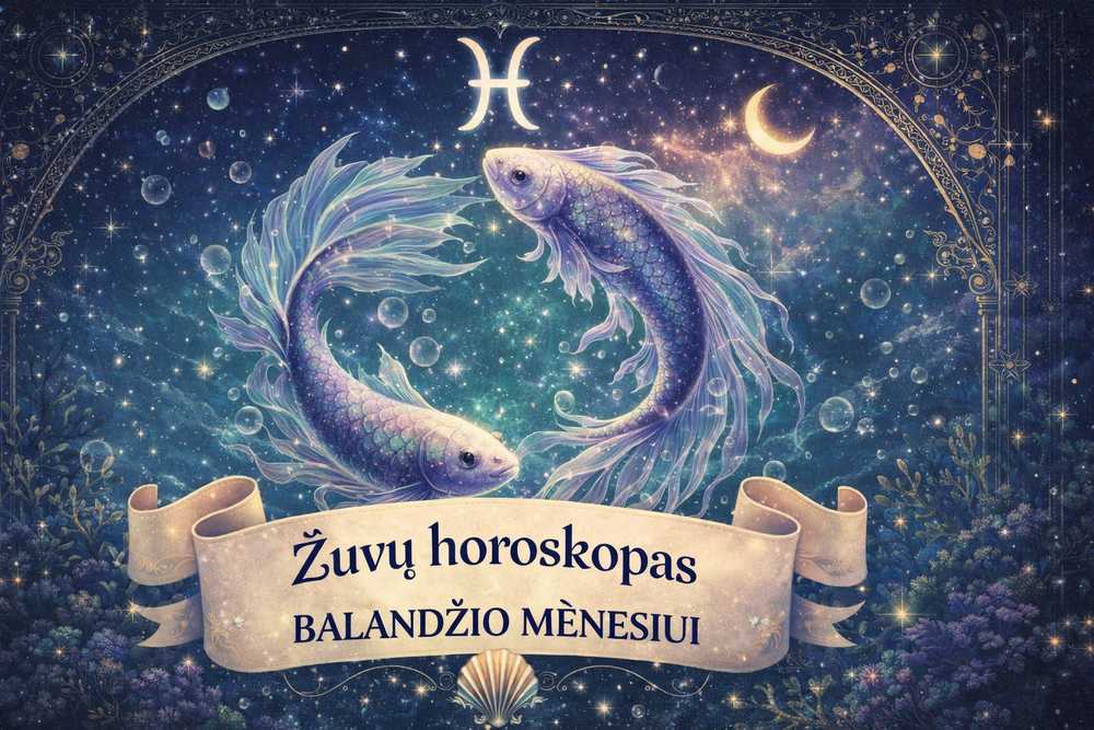 Žuvų horoskopas 2026-ųjų balandžiui