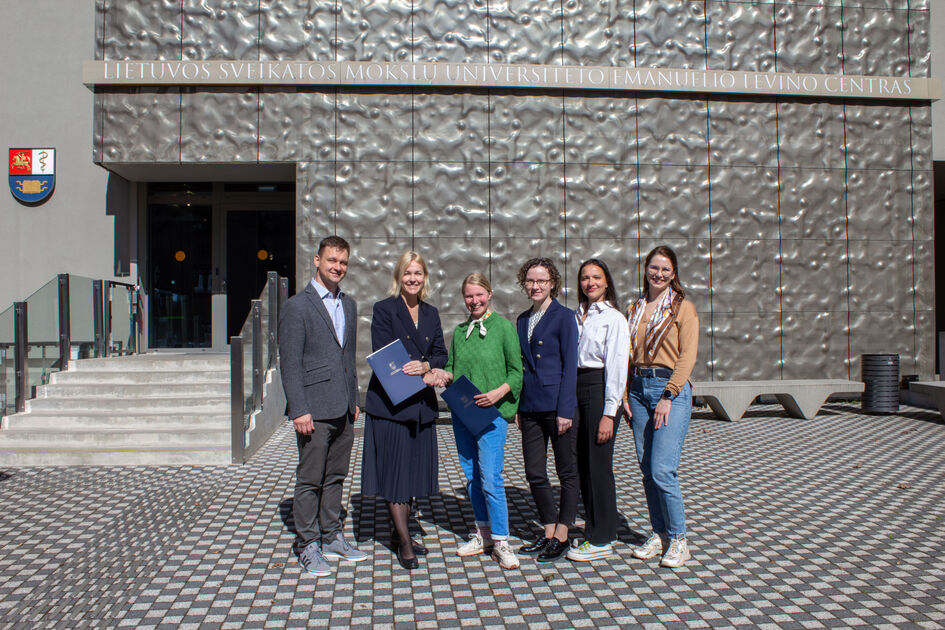 LSMU stiprina bendradarbiavimą su Mariaus Jakulio Jason paramos fondu