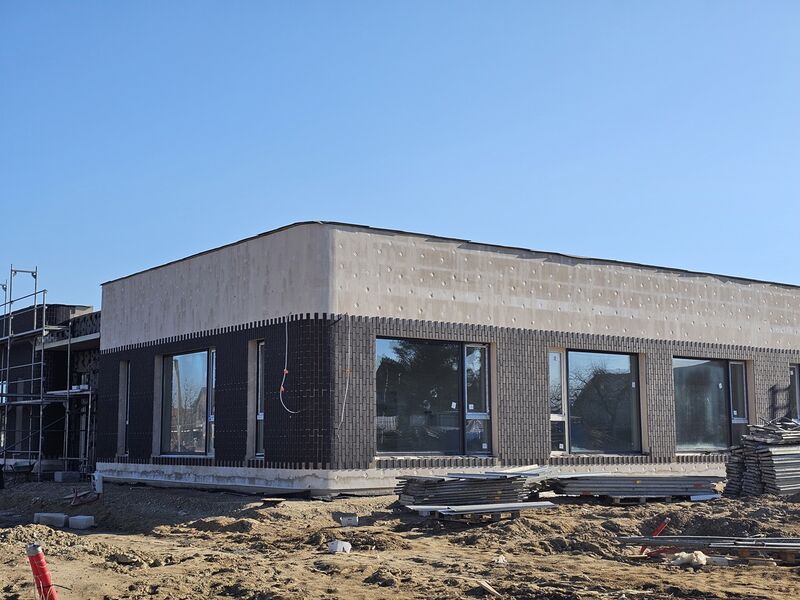 Mazūriškiuose sparčiai kyla naujas darželis