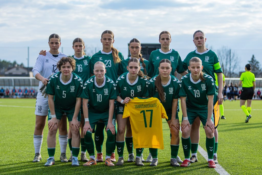 Lietuvos U19 merginų rinktinė iškovojo pergalę UEFA Europos čempionato atrankoje