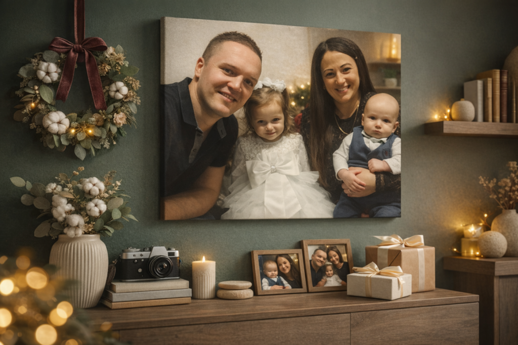 Nuotraukos ant drobės: prisiminimai, virstantys namų interjero dalimi